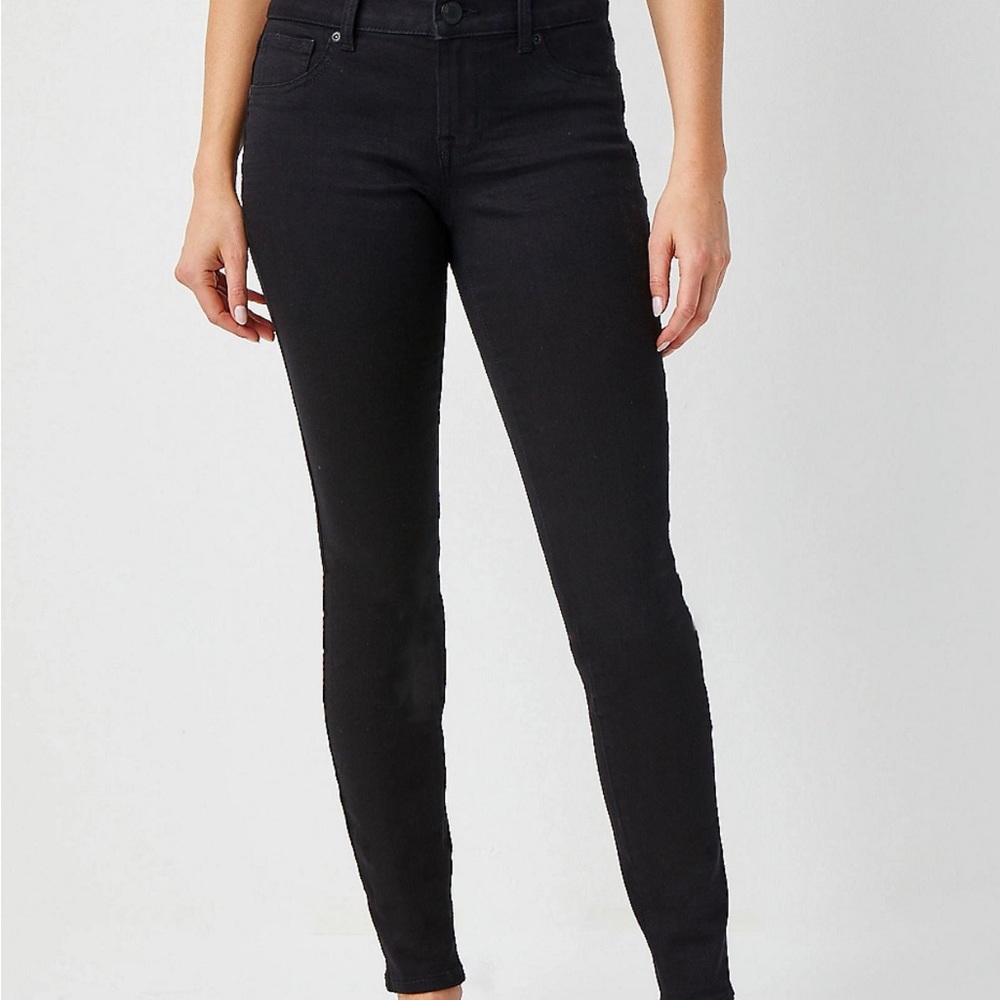 m jeans by maurices™ Black Mid Rise Jegging side XL short